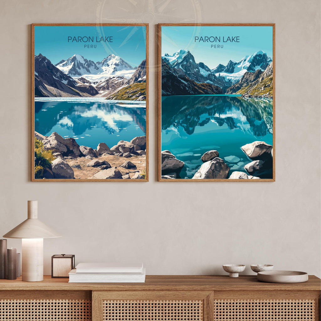 Affiche Lac Paron | Impression voyage Pérou | Affiche Lac-4