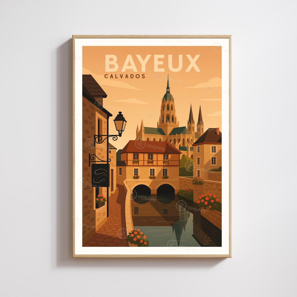 Affiche Bayeux | Affiche Calvados |  Affiche Normandie-0