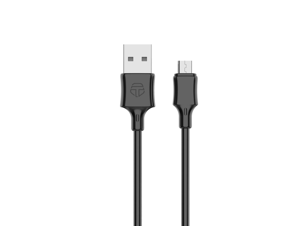 Techancy Cabo De Carregamento 3m Usb-Micro Preto TB1708, Carregamento Rápido De 2,4 A, Carregamento De Longo Alcance 3m-0