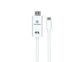 Cabo Techancy Tipo C para espelhamento de ecrã móvel HDTV, TL7271, 1,8 m, 4K*2K, preto-0