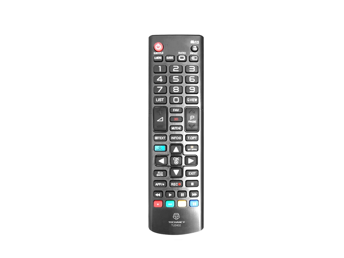 Techancy Controlo Remoto Do Televisor  TU2402, Alcance Sem Fios De 8m, Compatível Com Televisores Lg, Ligação Auto-Adaptável-0