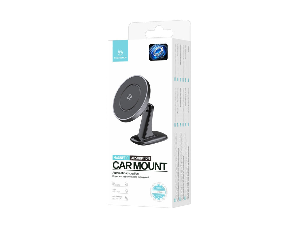 Techancy Suporte Magnético Para Telemóvel Preto Ti2326, Compatível Com Magsafe, Rotação De 360°, Fixação Magnética Forte-3