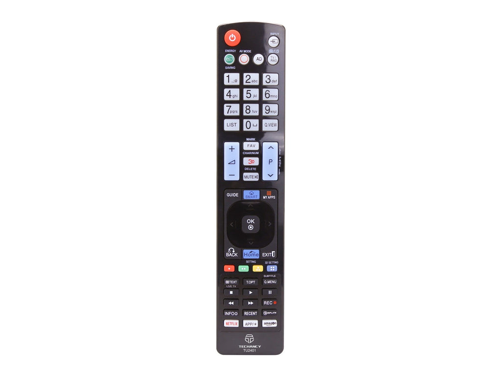 Techancy Controlo Remoto Do Televisor  TU2401, Alcance Sem Fios De 8m, Compatível Com Televisores Lg, Ligação Auto-Adaptável-0