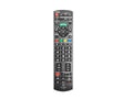 Controlo remoto sem fios Techancy TV, TU2409, sem necessidade de configuração Controlo remoto para televisores Panasonic, preto-0