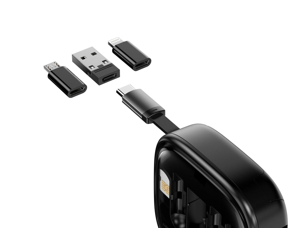 Techancy Cabo De Dados Multifunções Otg Kit TV3758, Várias Combinações Para Combinar, Carregar E Transferir/Armazenar Dados-1