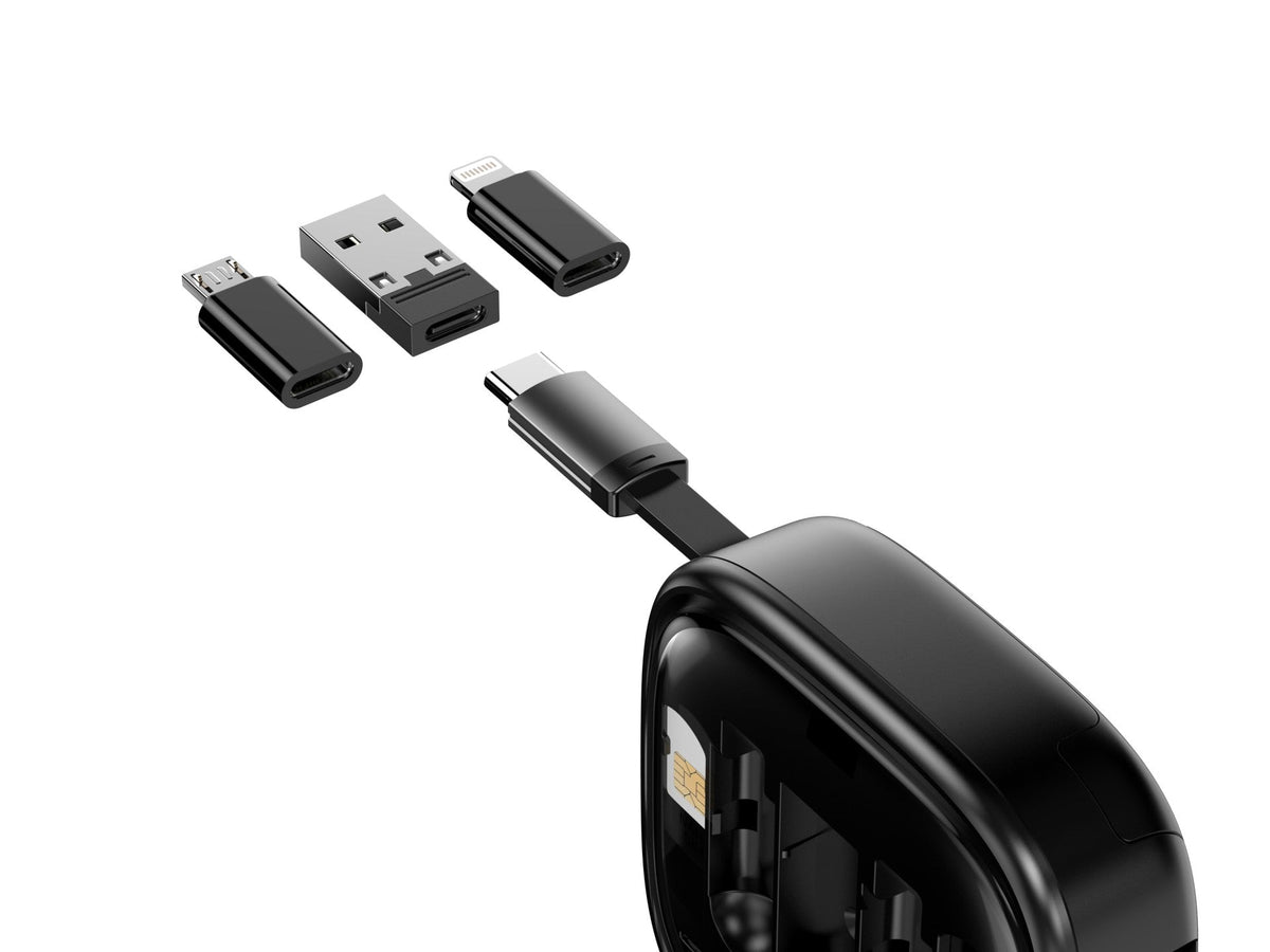 Techancy Cabo De Dados Multifunções Otg Kit TV3758, Várias Combinações Para Combinar, Carregar E Transferir/Armazenar Dados-1