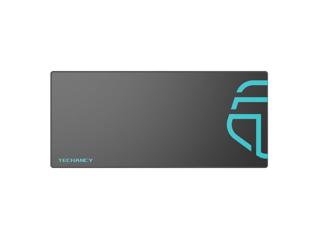 Tapete para rato Techancy 40 x 90 cm, TW2775, borracha antiderrapante, adequado para jogos de PC, preto-0