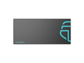 Tapete para rato Techancy 40 x 90 cm, TW2775, borracha antiderrapante, adequado para jogos de PC, preto-0