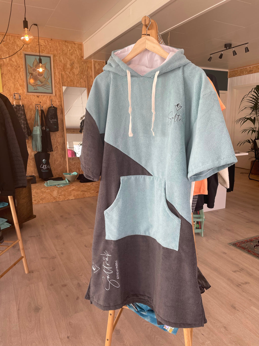 Håndkleponcho / badekåpe