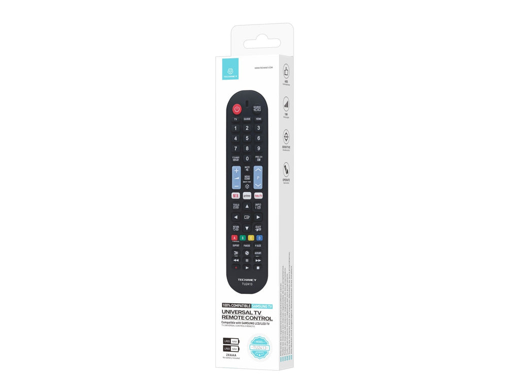Techancy Controlo Remoto De Tv TU2413, Compatível Com Televisores Da Marca Samsung, Emparelhamento Automático Sem Configuração-1