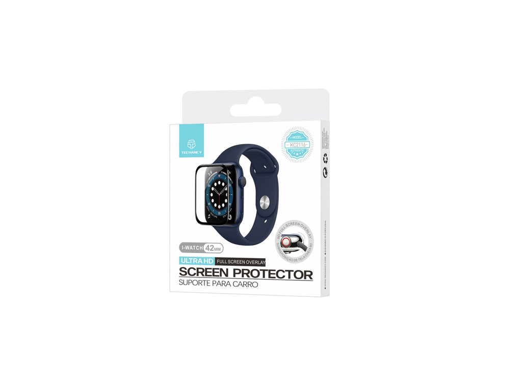 Techancy Protetor De Ecrã Para Relógios Inteligentes KC2116, Compatível Com Iwatch-42mm, Anti-Riscos, Hd Ultra-Fino.-2