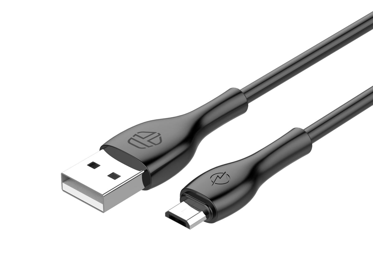 Techancy Cabo De Dados Rápido 3a TB1709, Conetor Usb-Micro, 1 Metro De Comprimento Para Transferência De Dados, Preto-0