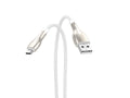Cabo de dados USB-Micro Metal Techancy, TB1765, 1 m, 2,4 A, cinzento-0