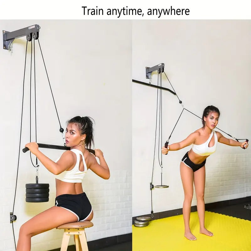 Wall Pulley Rope System Training Equipment-2