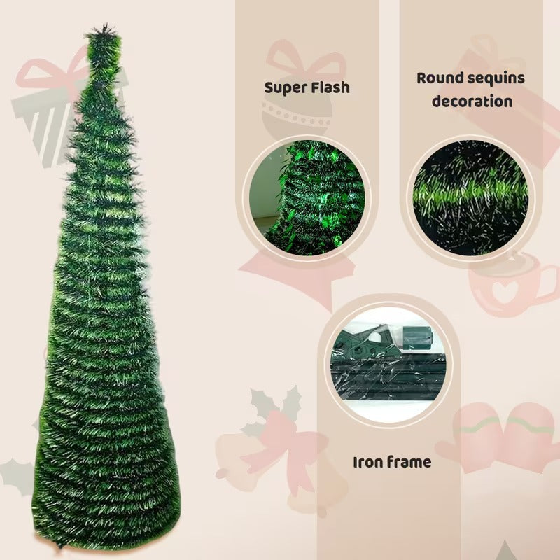 Telescopic Foldable Christmas Tree-2