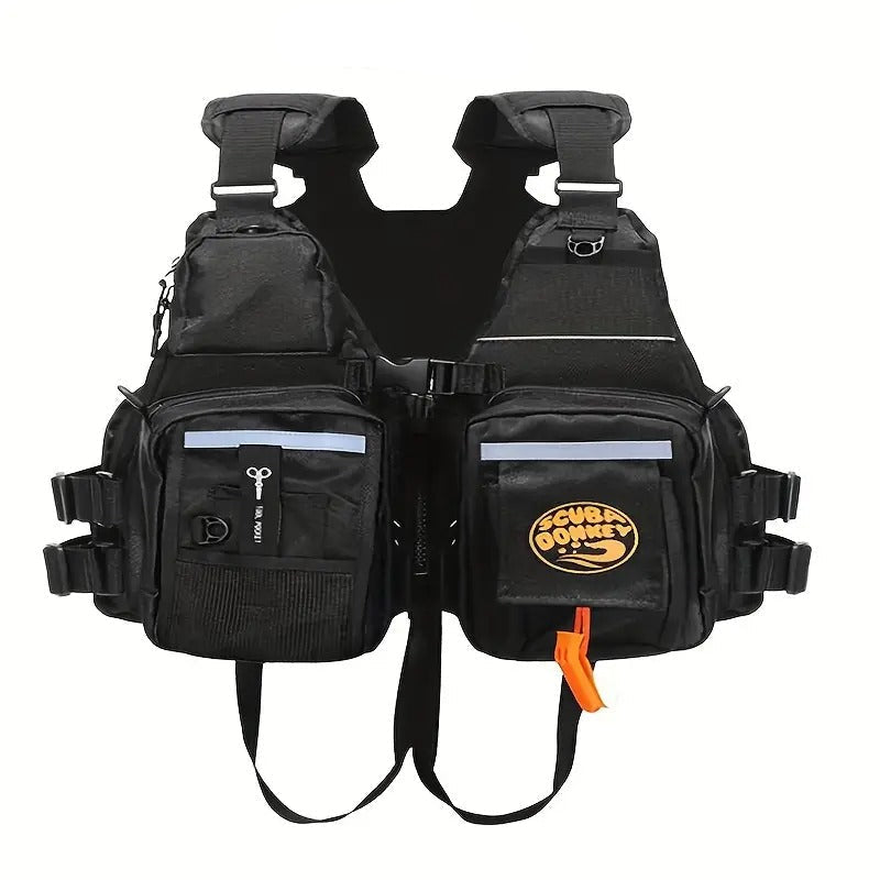 High Buoyancy Adult Life Jacket Black-0