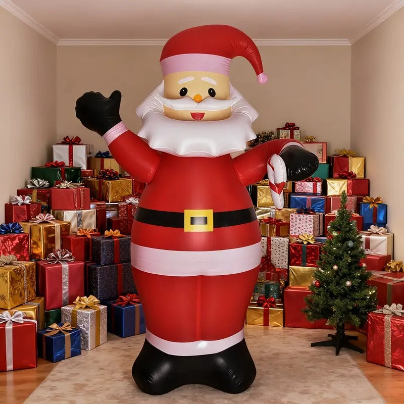 Inflatable Santa Claus Outdoor Christmas Decoration-2