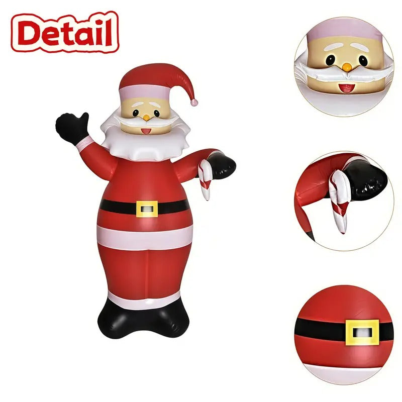 Inflatable Santa Claus Outdoor Christmas Decoration-3