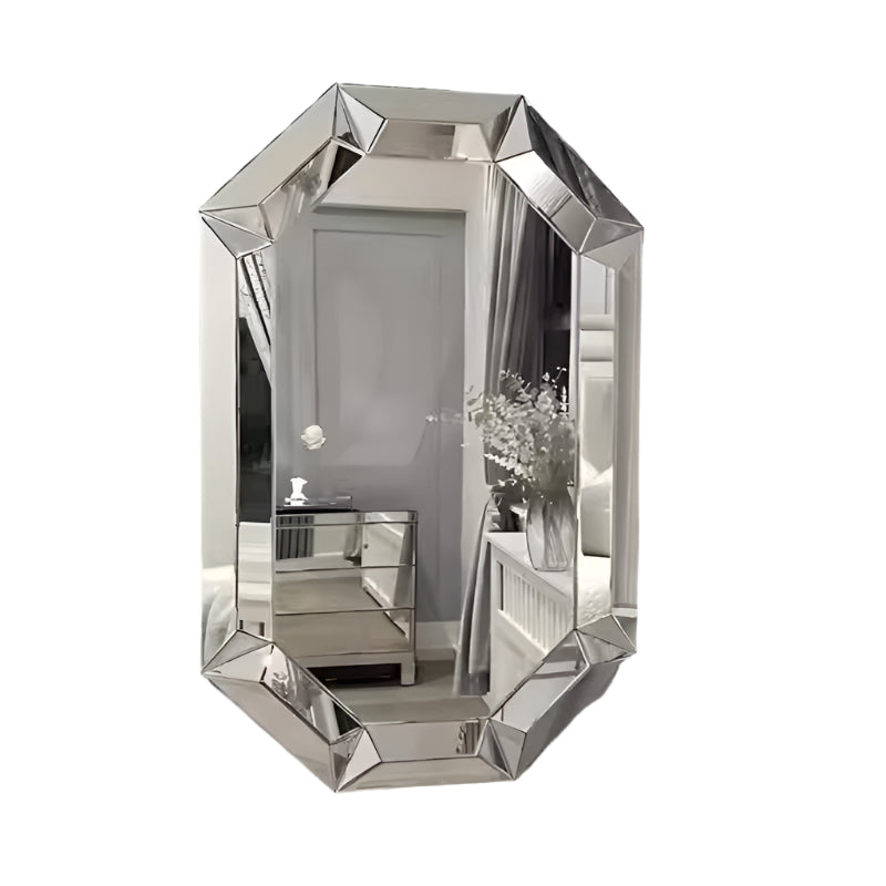 Arched Decorative Full-Length Standing Mirror Glass-0