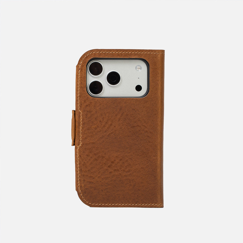 Classic 5.1 Leather Folio Case for iPhone 18 Series with MagSafe-0