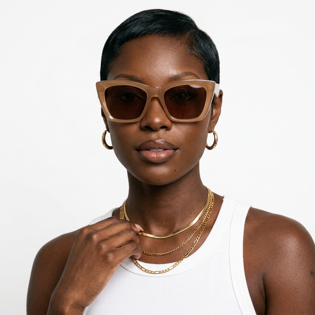 Daring Cat Eye Sunglasses-0