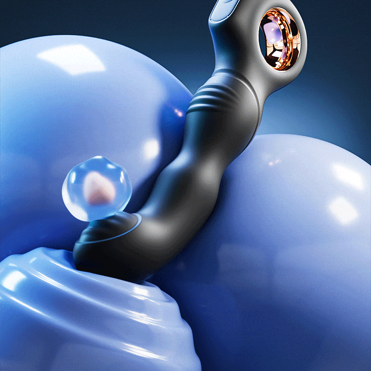 Jiuuy Magic Finger Oscillating  Prostate Massager-3