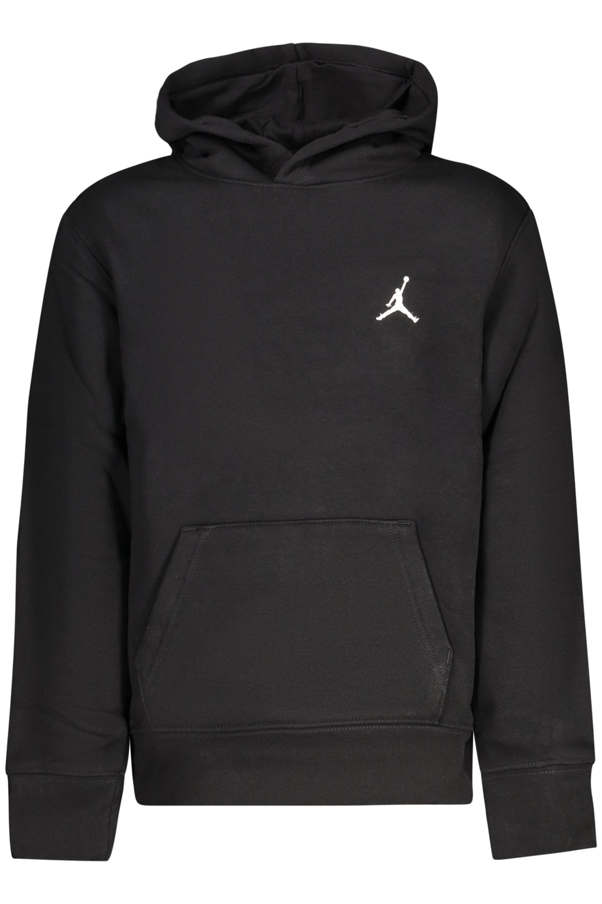 JORDAN KIDS' BLACK ZIP-UP SWEATSHIRT