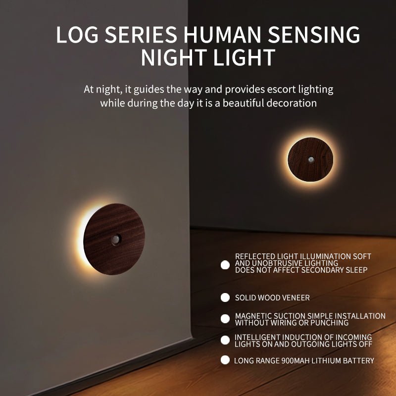 LED Wireless Rechargeable Motion Sensor Night Light-3