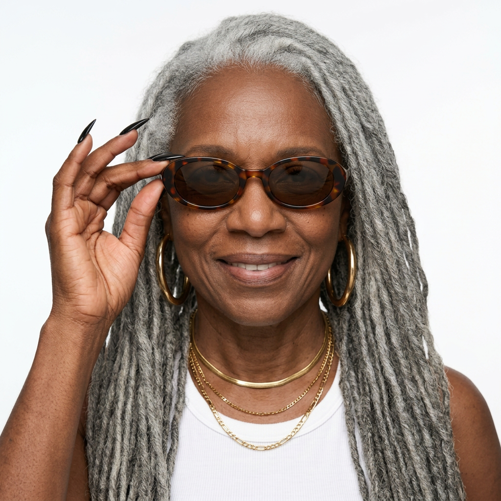 Adventurous Retro Oval Sunglasses-0