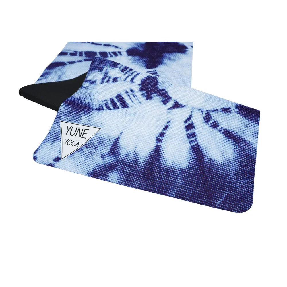 Foldable Yoga Mat Suede Top – Ataraxy | Lightweight, Travel-Friendly, Eco Yoga Mat by Yune Yoga-3