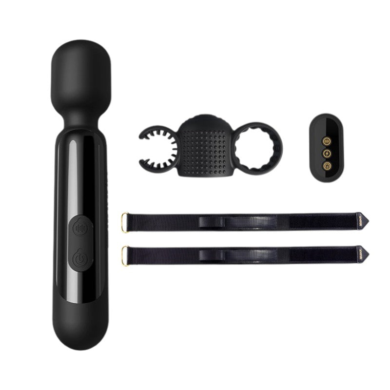 LOCKINK Sevanda Electro Stimulation Wand Vibrator Remote Controlled