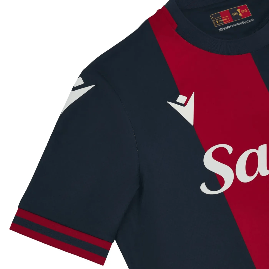 Bologna FC Home soccer jersey 2024/25 - Macron-4