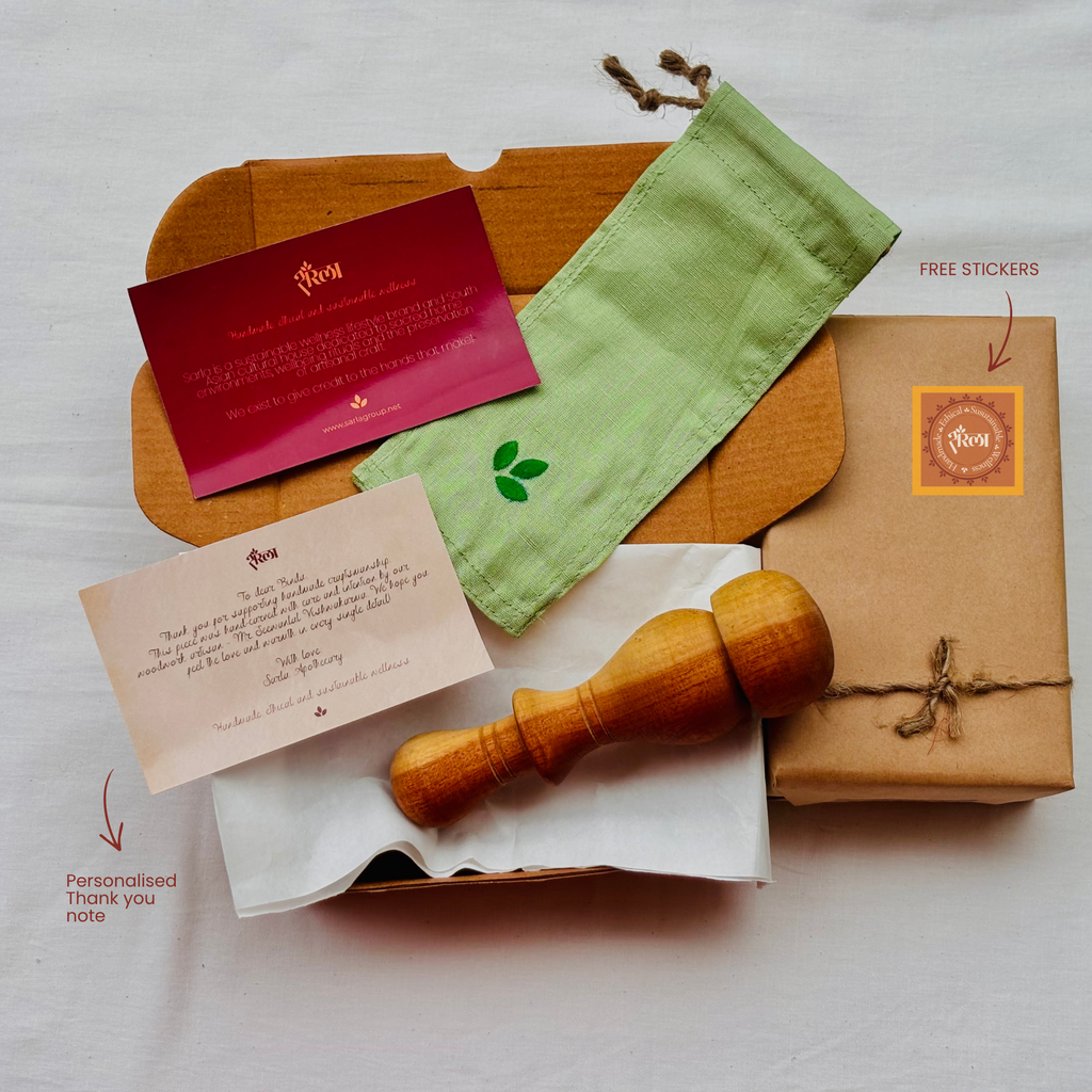 Handmade Wooden Recovery Roller – Deep Tissue & Muscle Massage Tool-7