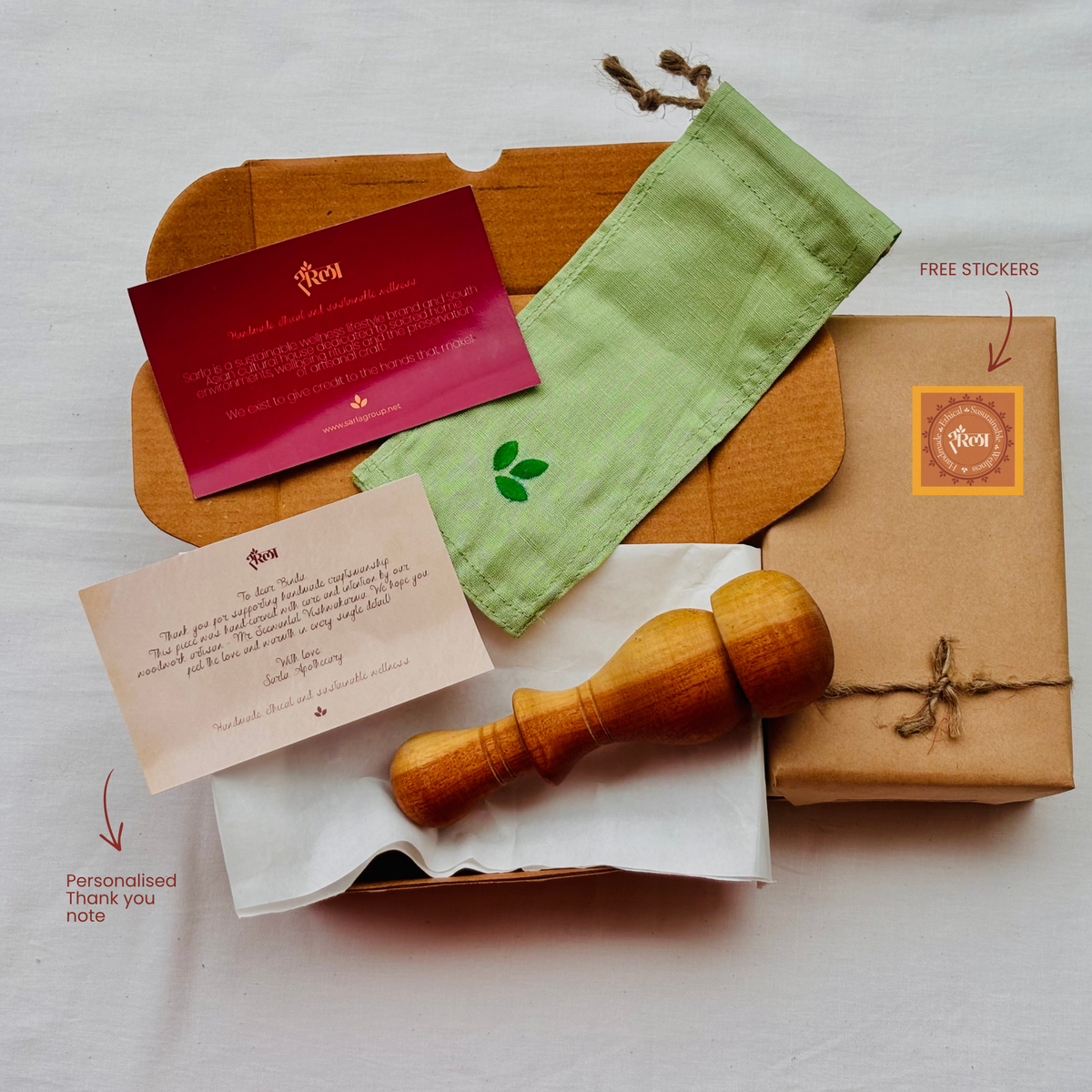 Handmade Wooden Recovery Roller – Deep Tissue & Muscle Massage Tool-7