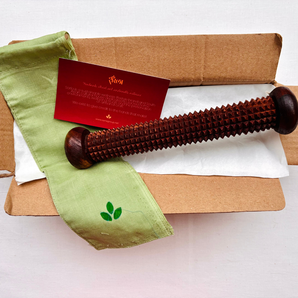 Handmade wooden recovery roller-6