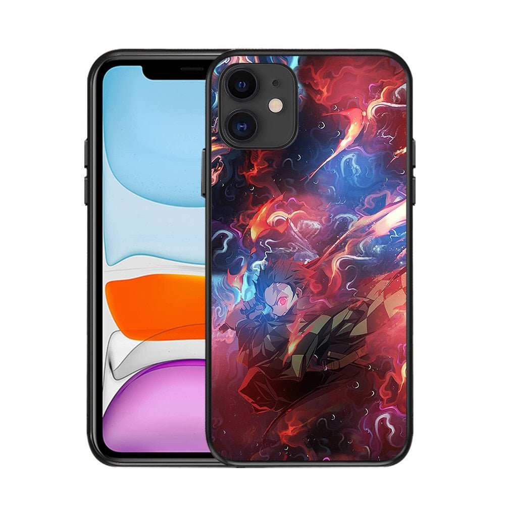 Tanjiro Breath of The Flame Phone Case-0