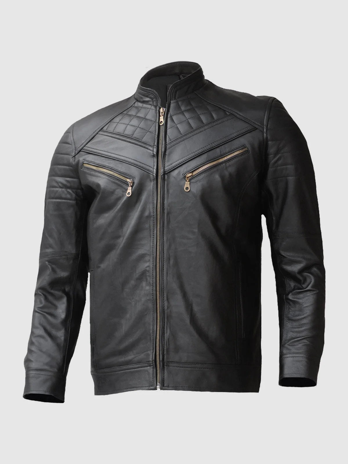 Classic Black Leather Jacket