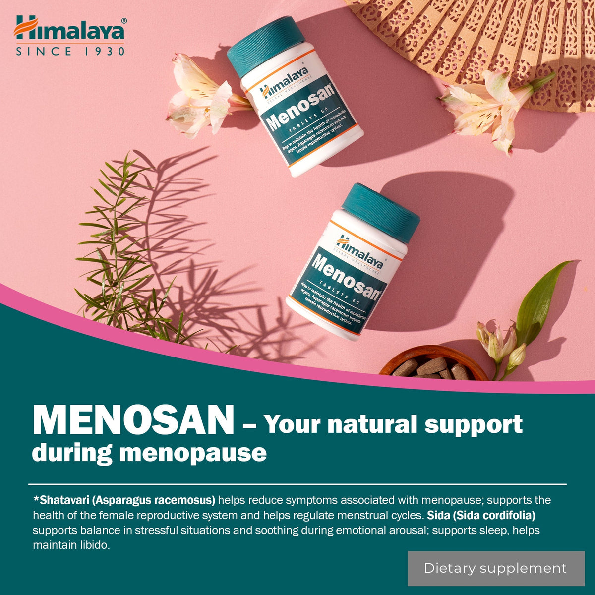 Himalaya Menosan - 60 Tablets-3
