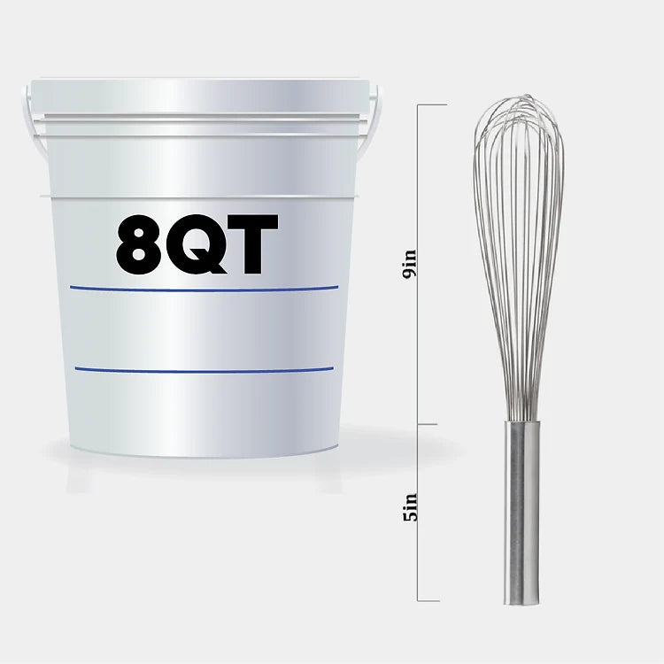 Dole Soft Serve | Slush Mixing Bucket, Lid and Whip - Mixing Bundle-1