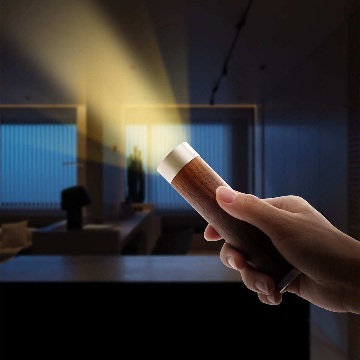 Multifunctional Rechargable LED Flash Light-5