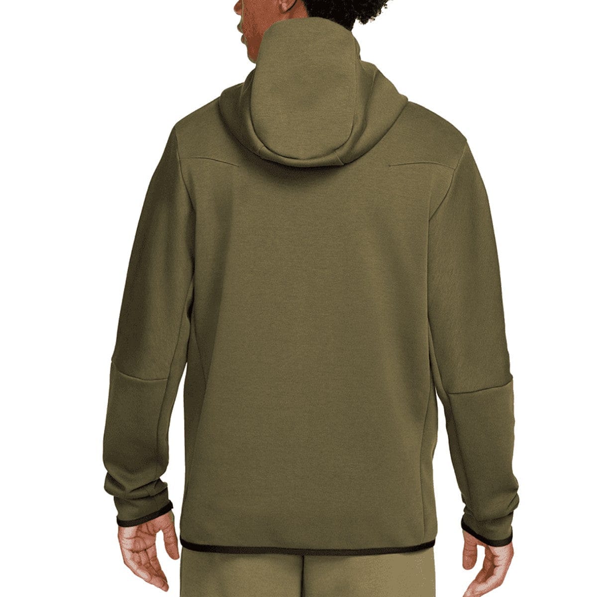 PSG Tech Fleece green/black presentation Soccer tracksuit 2022/23 - Nike-1