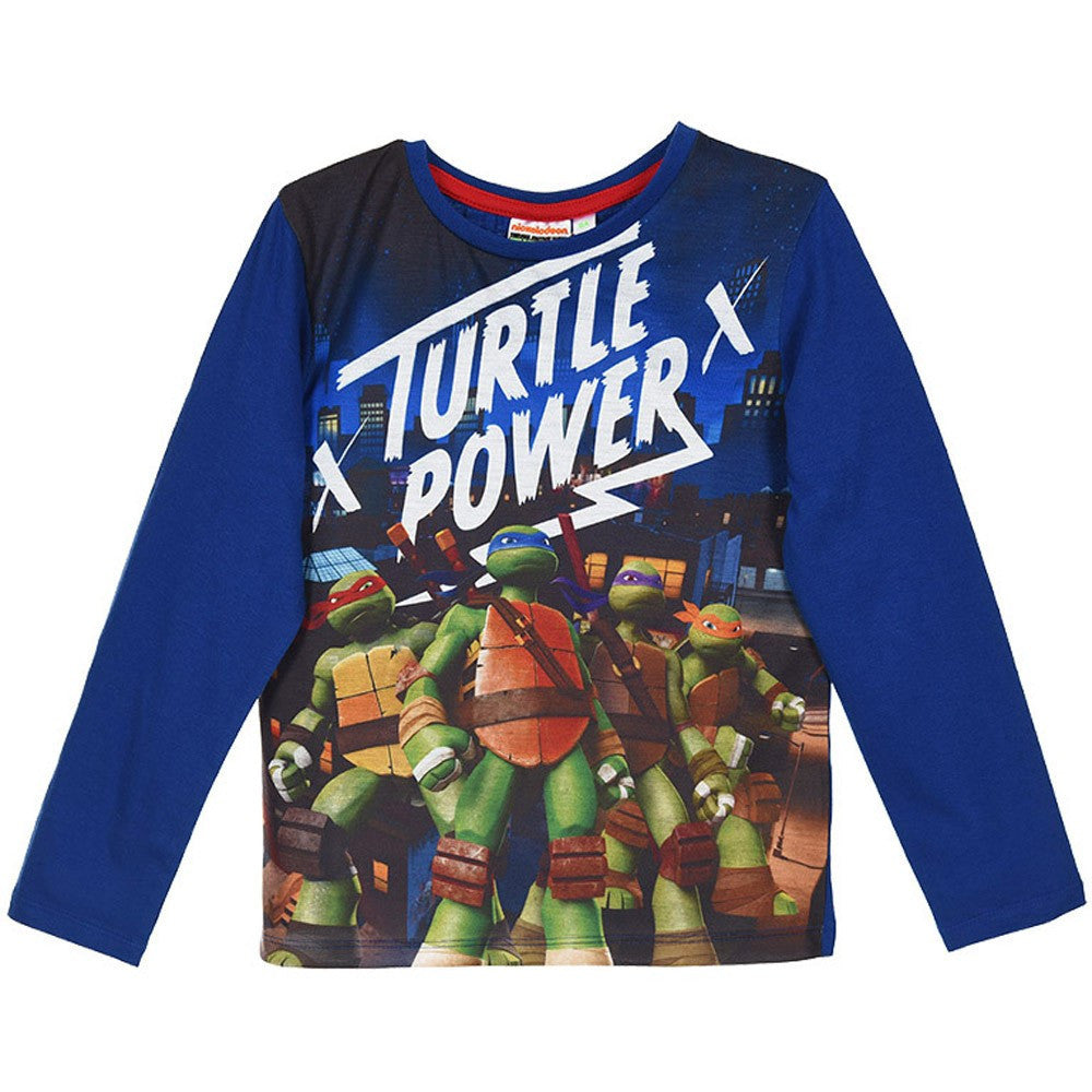 Turtle Power kék felső