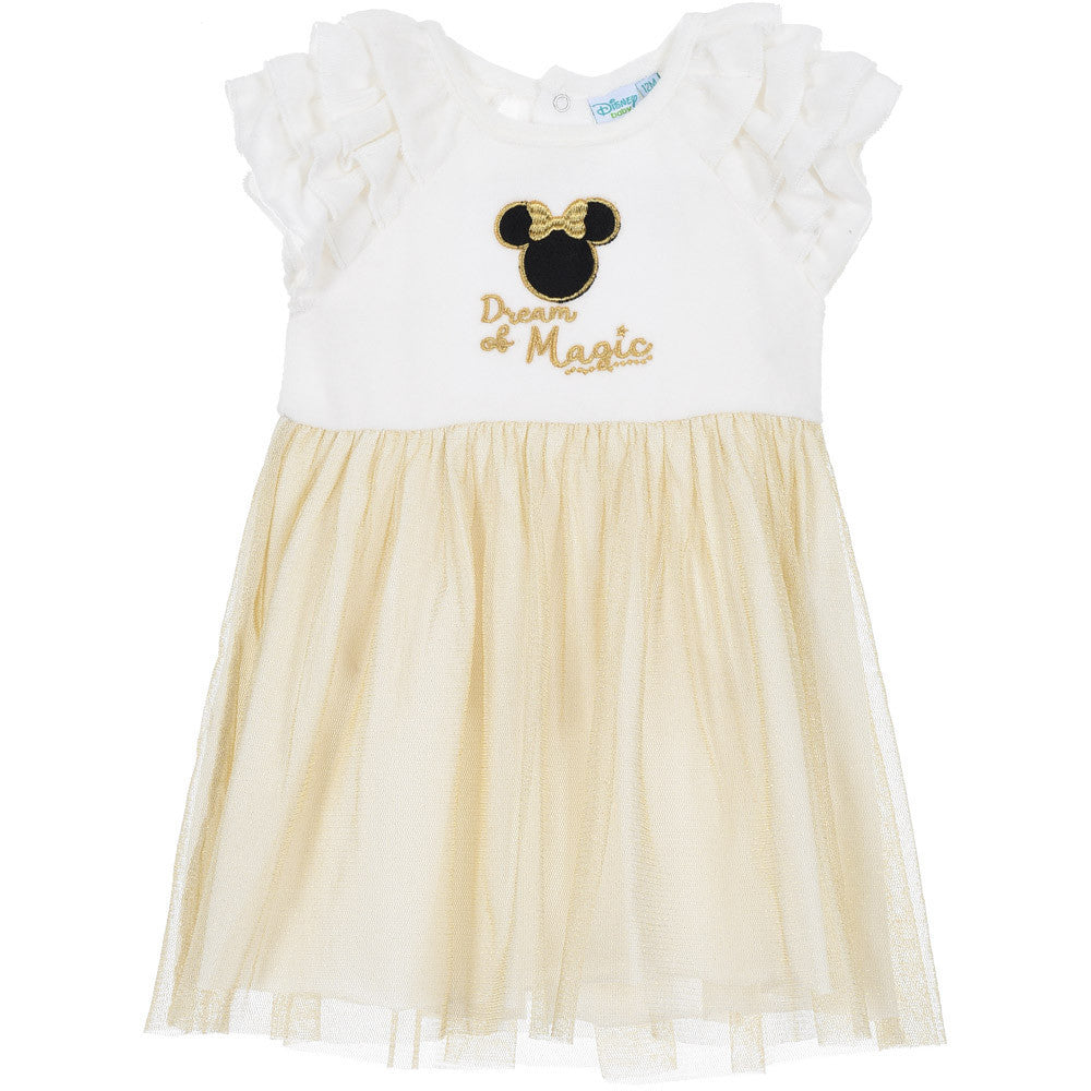 Minnie törtfehér tüllruha