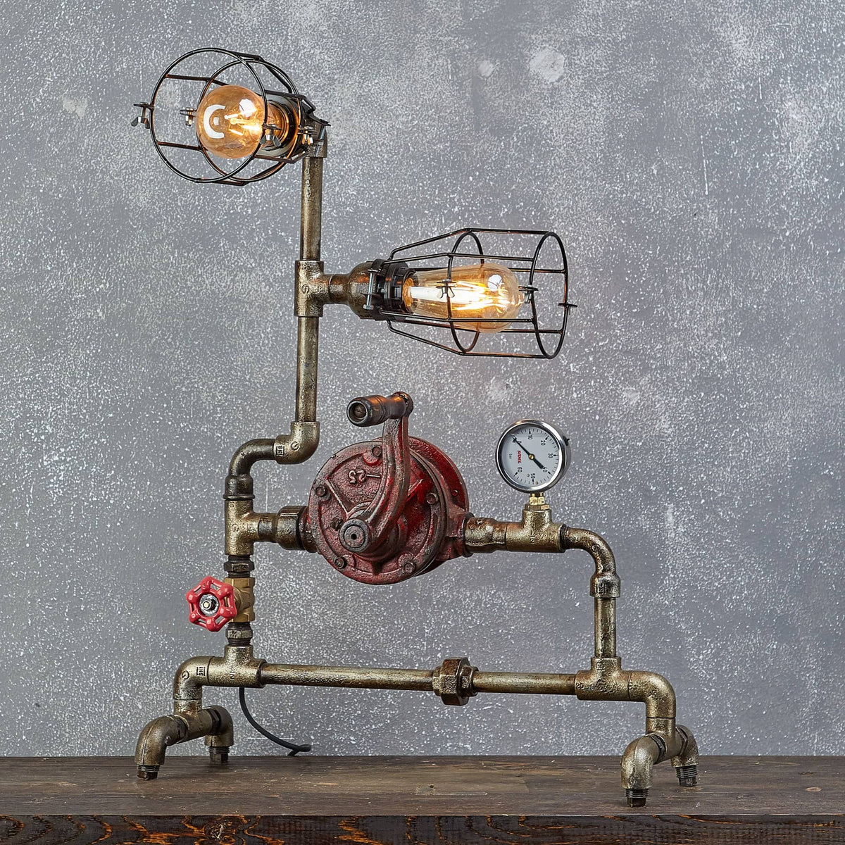 Oil Pump Two Lamp-0