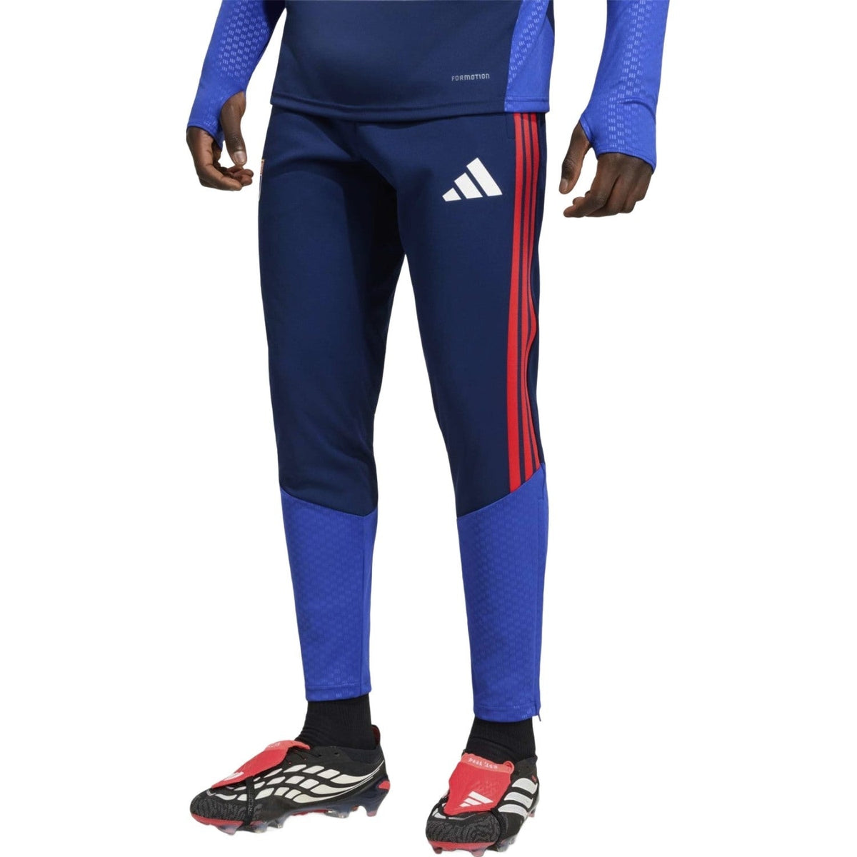 Olympique Lyon training technical soccer tracksuit 2026/27 - Adidas