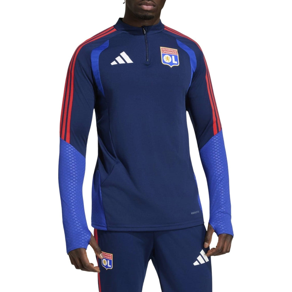 Olympique Lyon training technical soccer tracksuit 2026/27 - Adidas