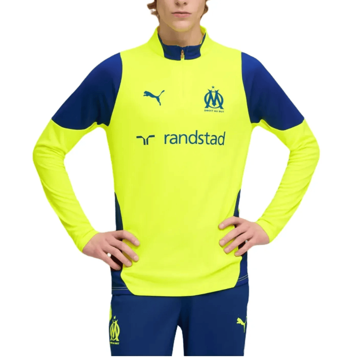 Olympique Marseille UCL training technical tracksuit 2025/26 - Puma