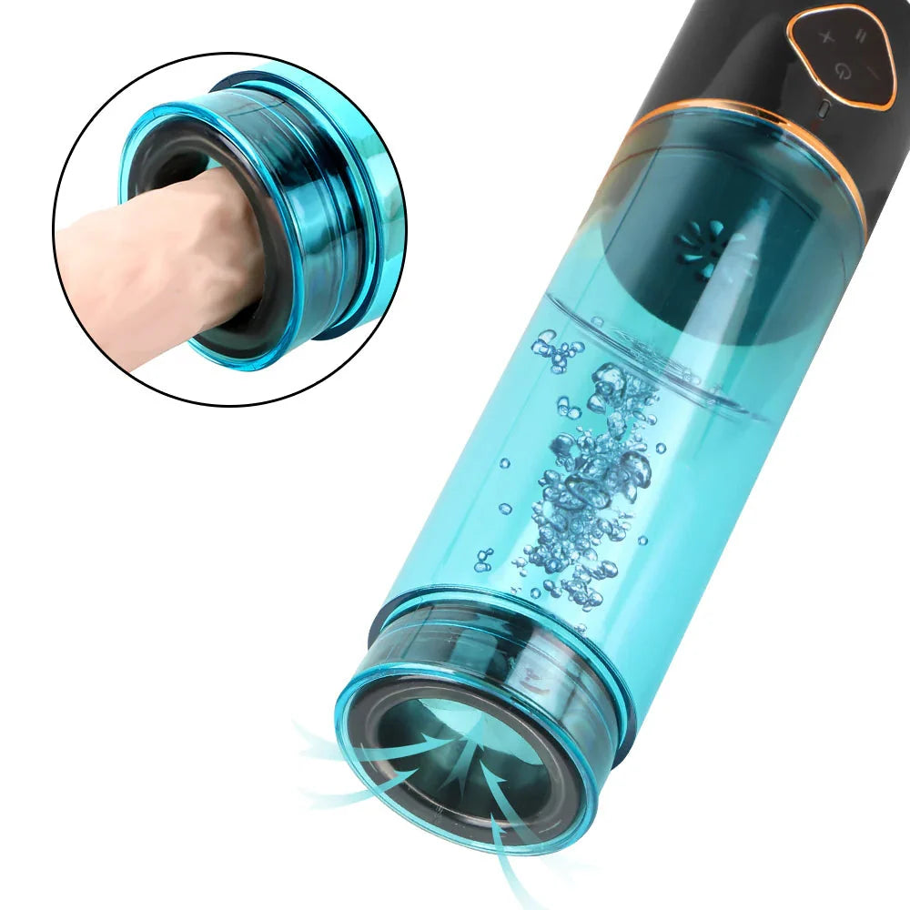 OMYSKY Water Bath Vacuum Enlarge Penis Pump