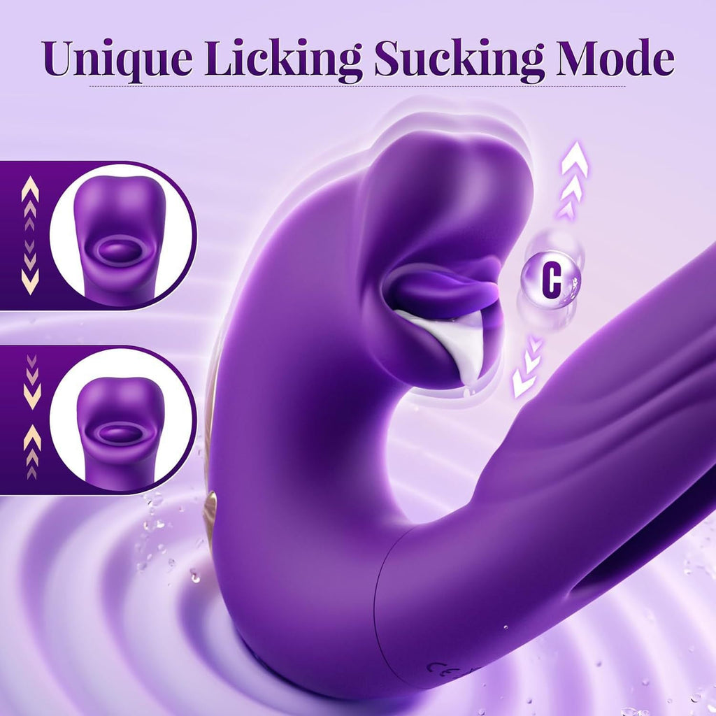Oronova XDragon Clit Licking & G-Spot Tapping Vibrator