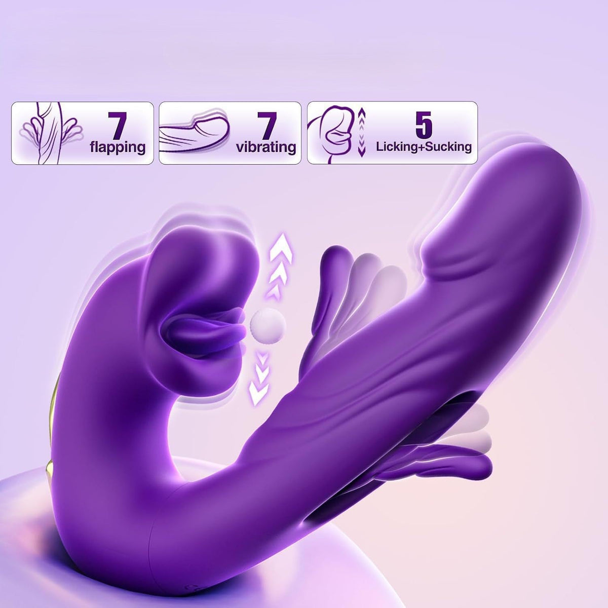Oronova XDragon Clit Licking & G-Spot Tapping Vibrator